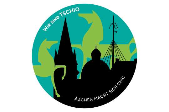 The logo for the "Tschio Chic" campaign